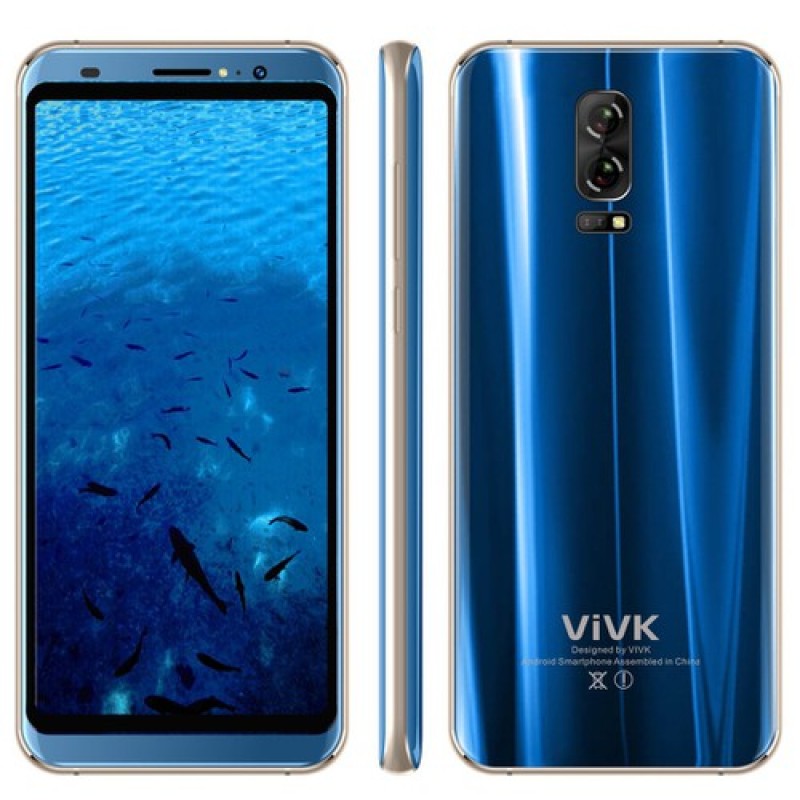 Điện thoại ViVK R5 - 2 SIM - RAM 1GB - ROM 8GB - Màn hình 5.72 inch - Tặng ốp lưng