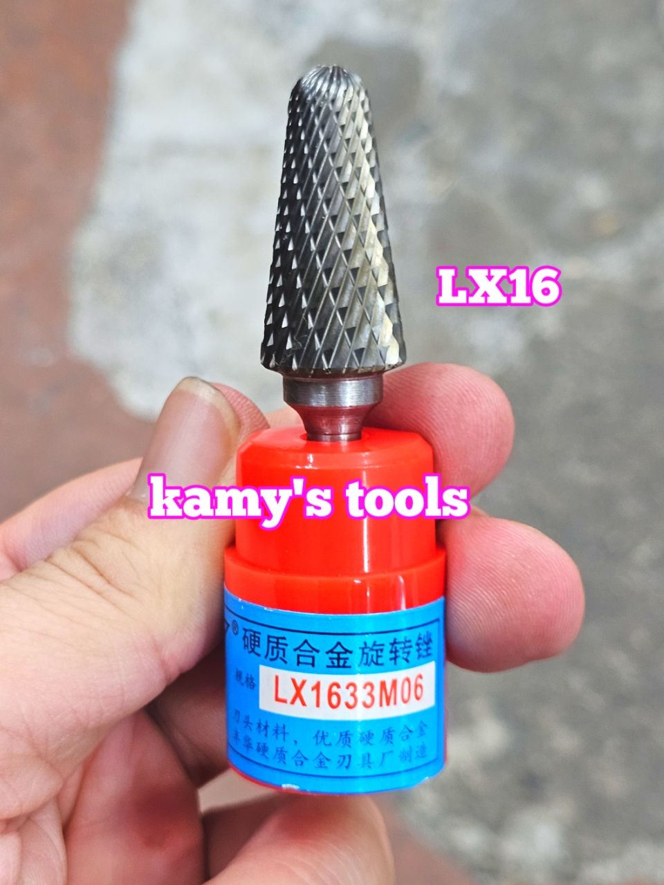 Mũi Mài Mũi Doa Hợp Kim Thép Lx 6mm 8mm 10mm 14mm 16mm