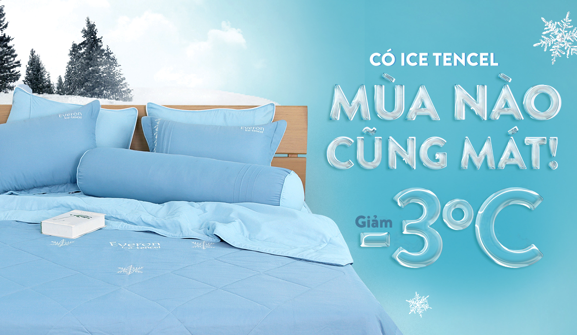 Bộ Ga Ice Tencel Everon ENTS403