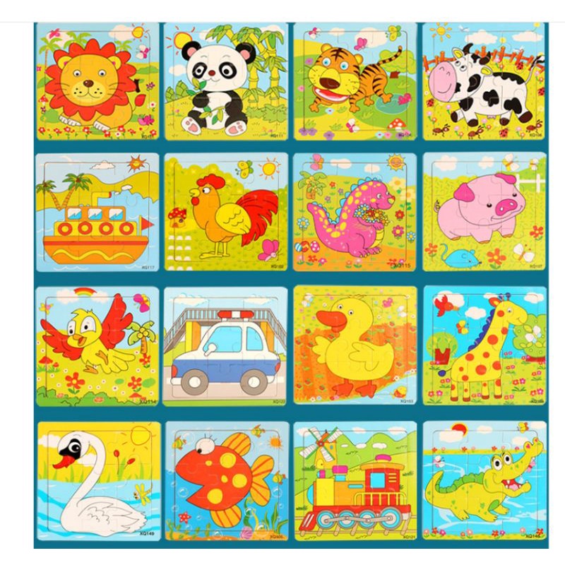 Combo ghép hình 9 mảnh cho bé