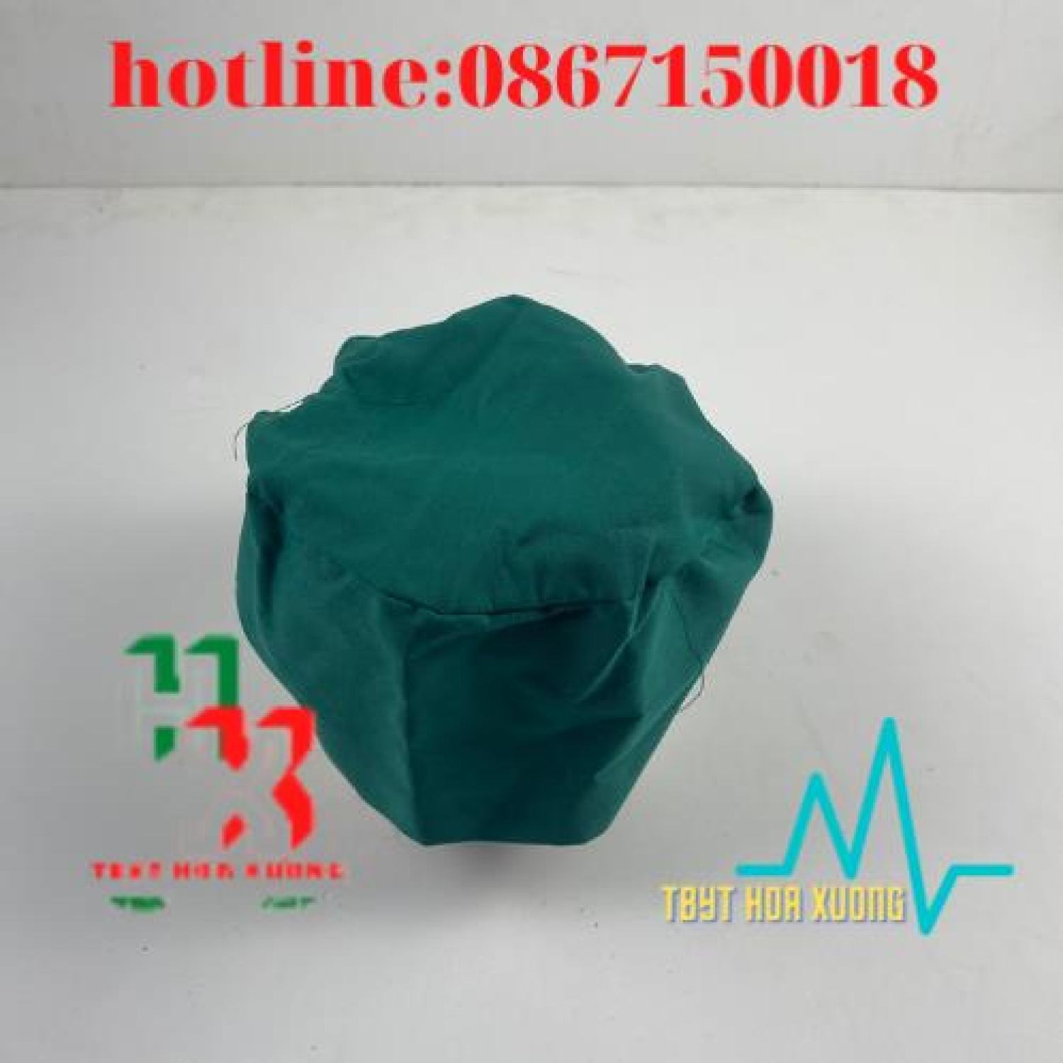 Mũ blouse trắng bác sĩ, y tá, dượᴄ sĩ (mũ vải blu)