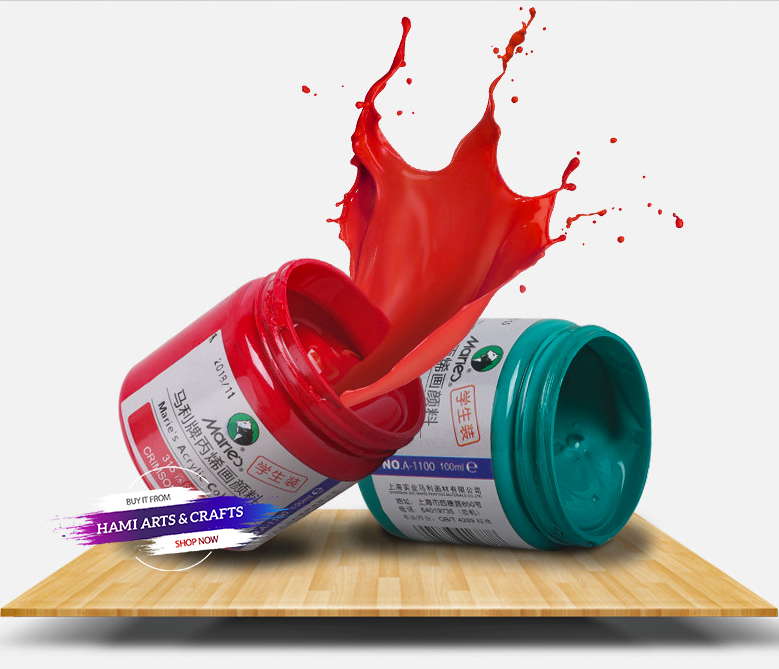 Màu Acrylic Maries dạng hủ 100ml - P2