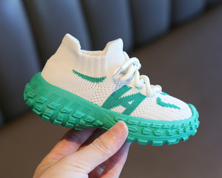 Giày Thể Thao Đế Mềm Phối Lưới Thoáng Khí Thời Trang Cho Bé shoes slipon for kids