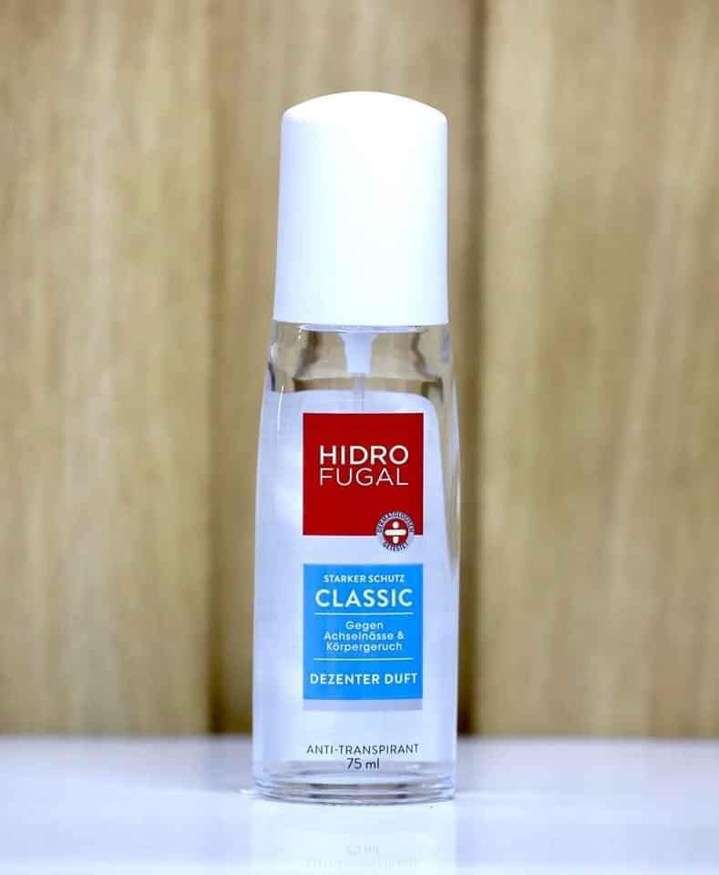 Xịt khử mùi cơ thể Hidro Fugal không mùi