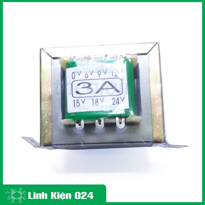 Biến áp thường 3A 6V 9V 12V 15V 18V 24V