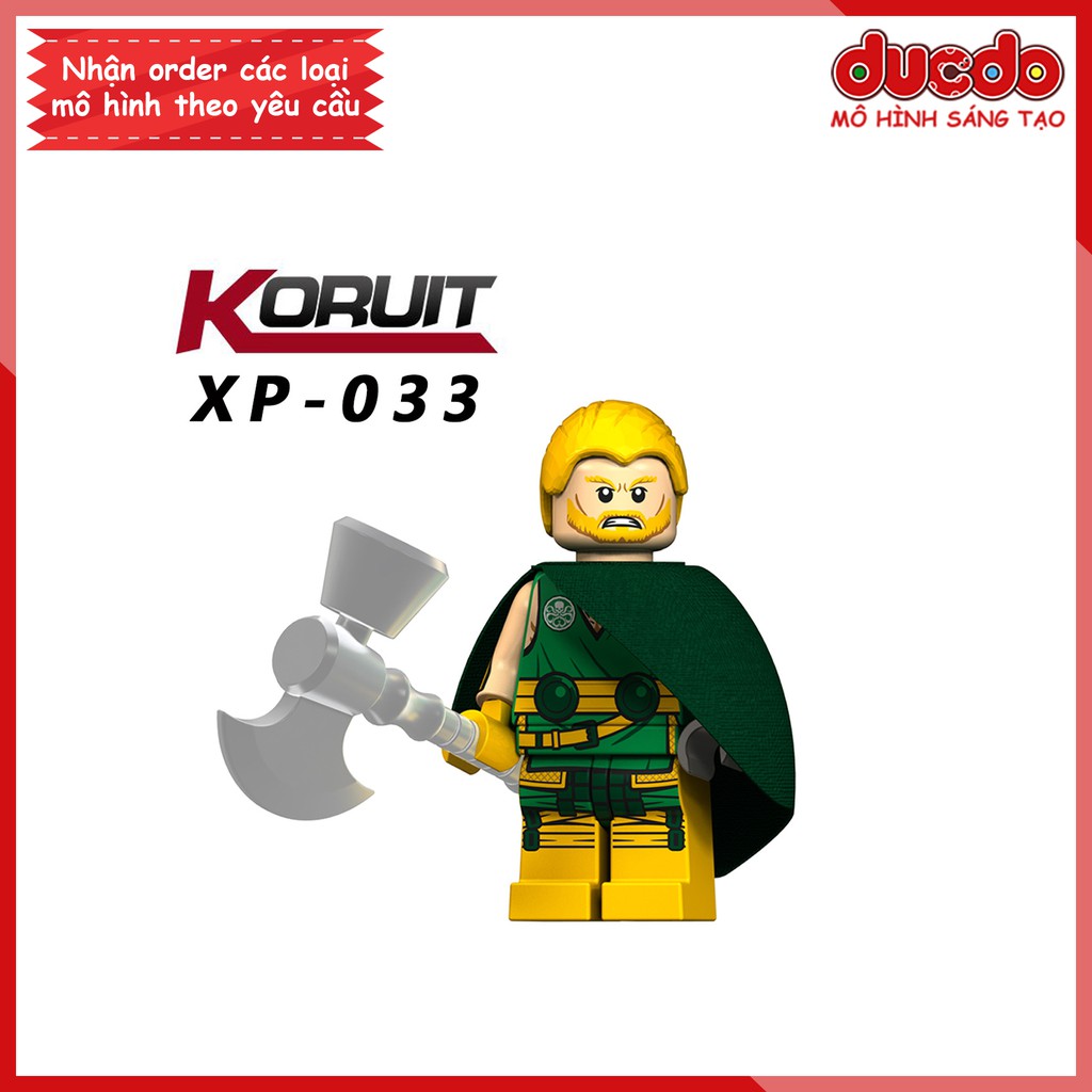 Minifigures các nhân siêu anh hùng tuyệt đẹp - Đồ Chơi Lắp Ghép Xếp Hình Mini Mô hình Iron Man Koruit 1004