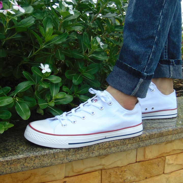 [HCM]Giày Sneaker Nữ CV1 Classic Màu Trắng phong cách cổ điển