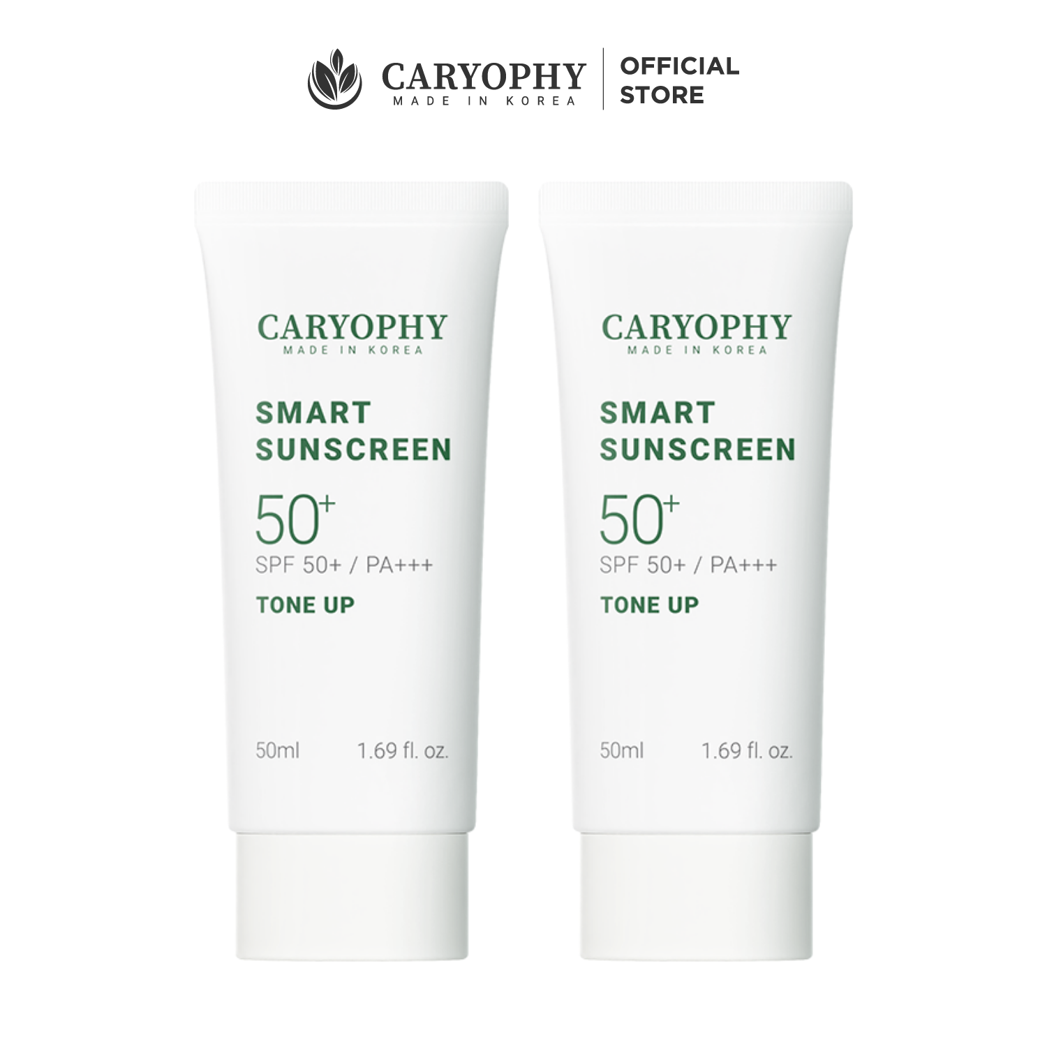 Combo 2 kem chống nắng  Caryophy fullsize 50ml