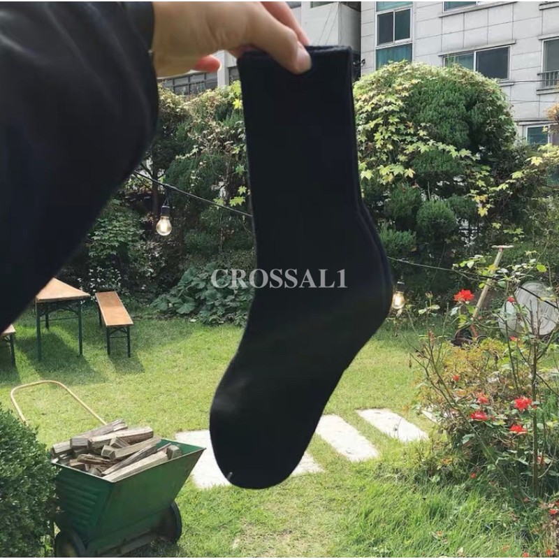 High Socks Black white men and women high socks