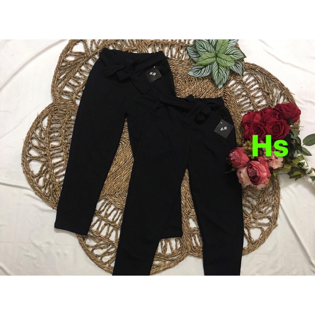 Quần baggy thắt nơ HSU1611