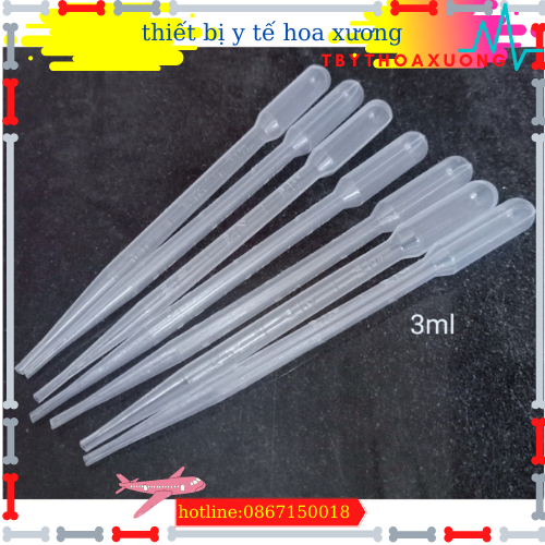 Pipet nhựa 3ml-ống hút nhỏ giọt