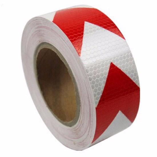 Phản quang Mũi Tên Đỏ Trắng 1M Đỏ phối Trắng phụ tùng hùng lỳ