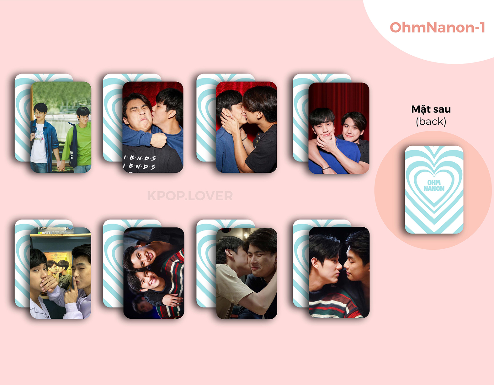 SET 8 CARD OHMNANON