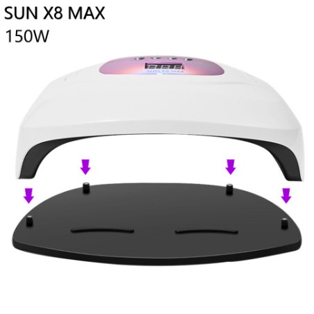 [HCM]Máy Hơ Gel Sun X8 MAX - 150W, Máy Hơ Móng 57 Lex