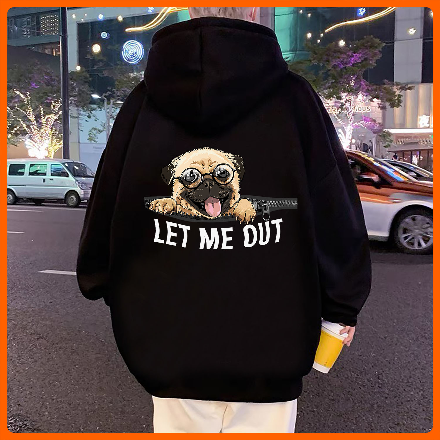 [Hoàn Tiền 15%] Áo Hoodie UNISEX in chữ