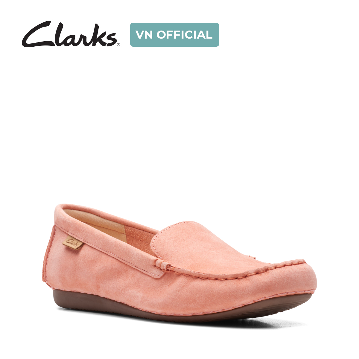 Giày Lười Da Nữ Clarks - Freckle Walk