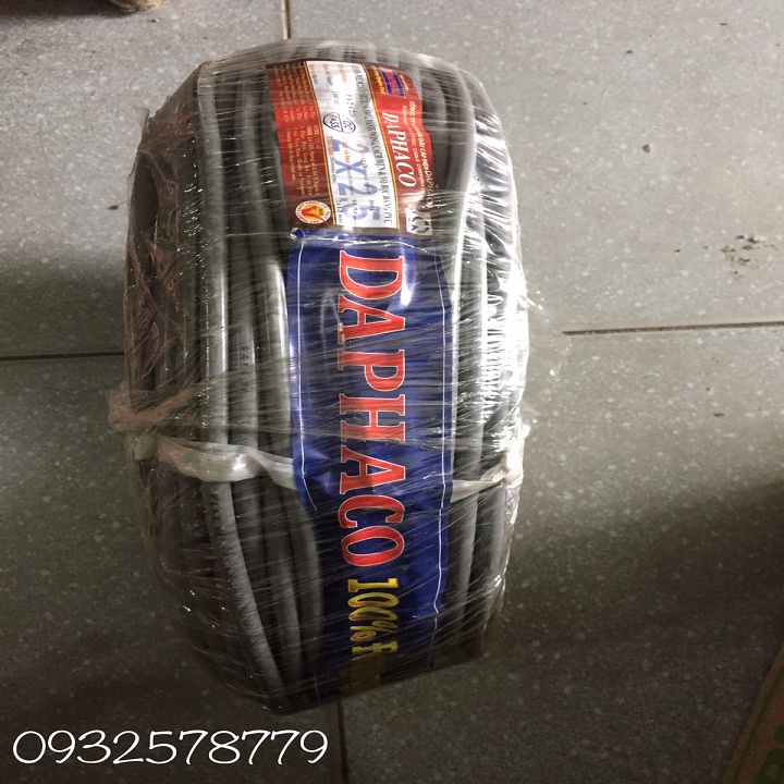Combo 10m dây đôi có bọc 2x2.5 daphaco