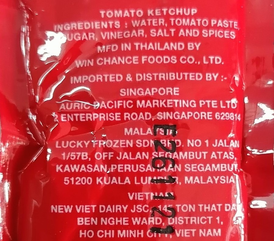 (CÀ HEINZ 50 gói x 9g) TƯƠNG CÀ GÓI NHỎ [Thailand] Tomato Ketchup (halal)