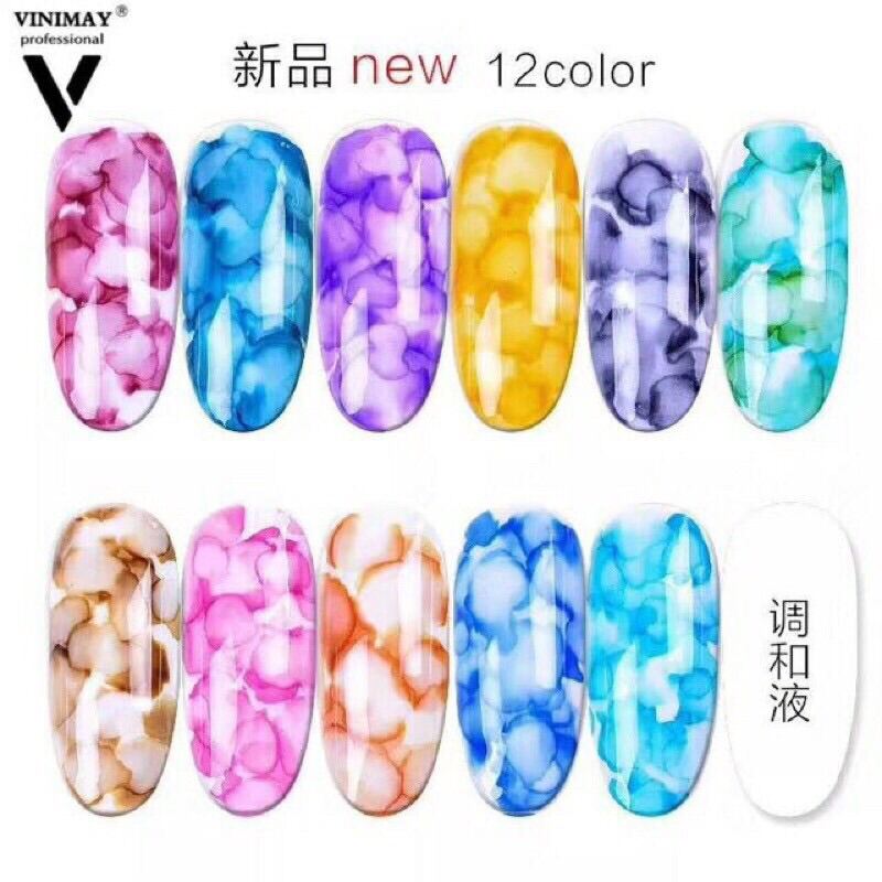 Set 12 chai cồn loang Vinimay