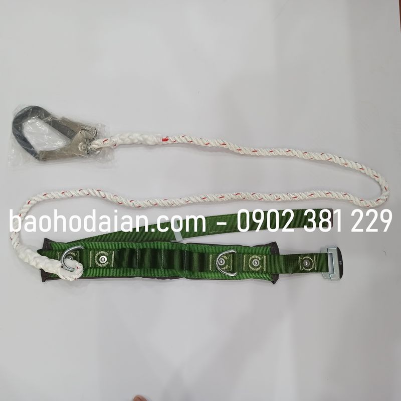 Dây đai an toàn nịt bụng có đệm lưng 1 móc lớn dây tơ D07