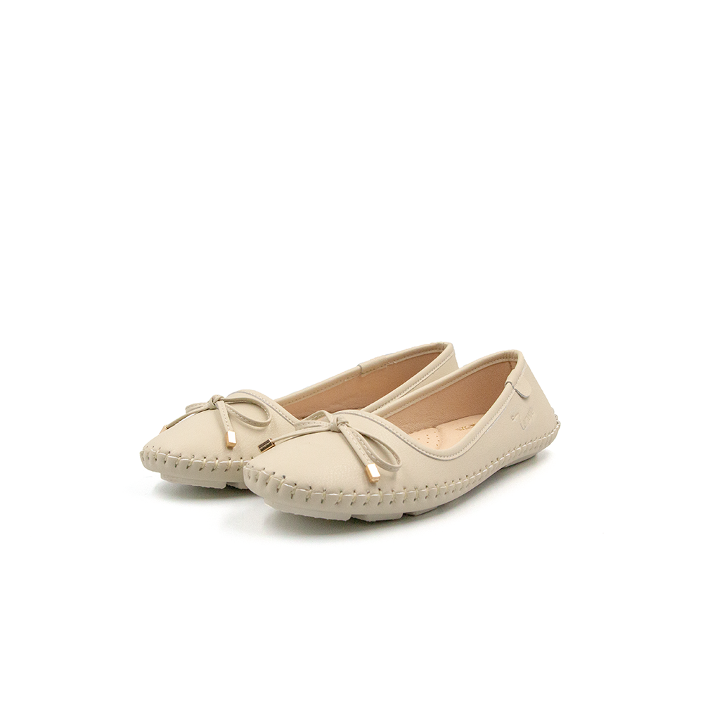 SIÊU SALE 6.6 | Giảm 30% đơn 199k - Giày Búp Bê Nữ Đính Nơ Tomoyo TMW32209