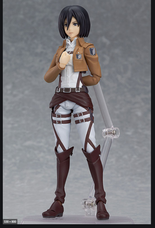 Attack on Titan Model - Mikasa Ackerman with Joints