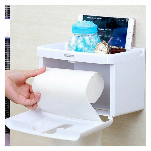 Hộp đựng giấy vệ sinh đa năng Ecoco