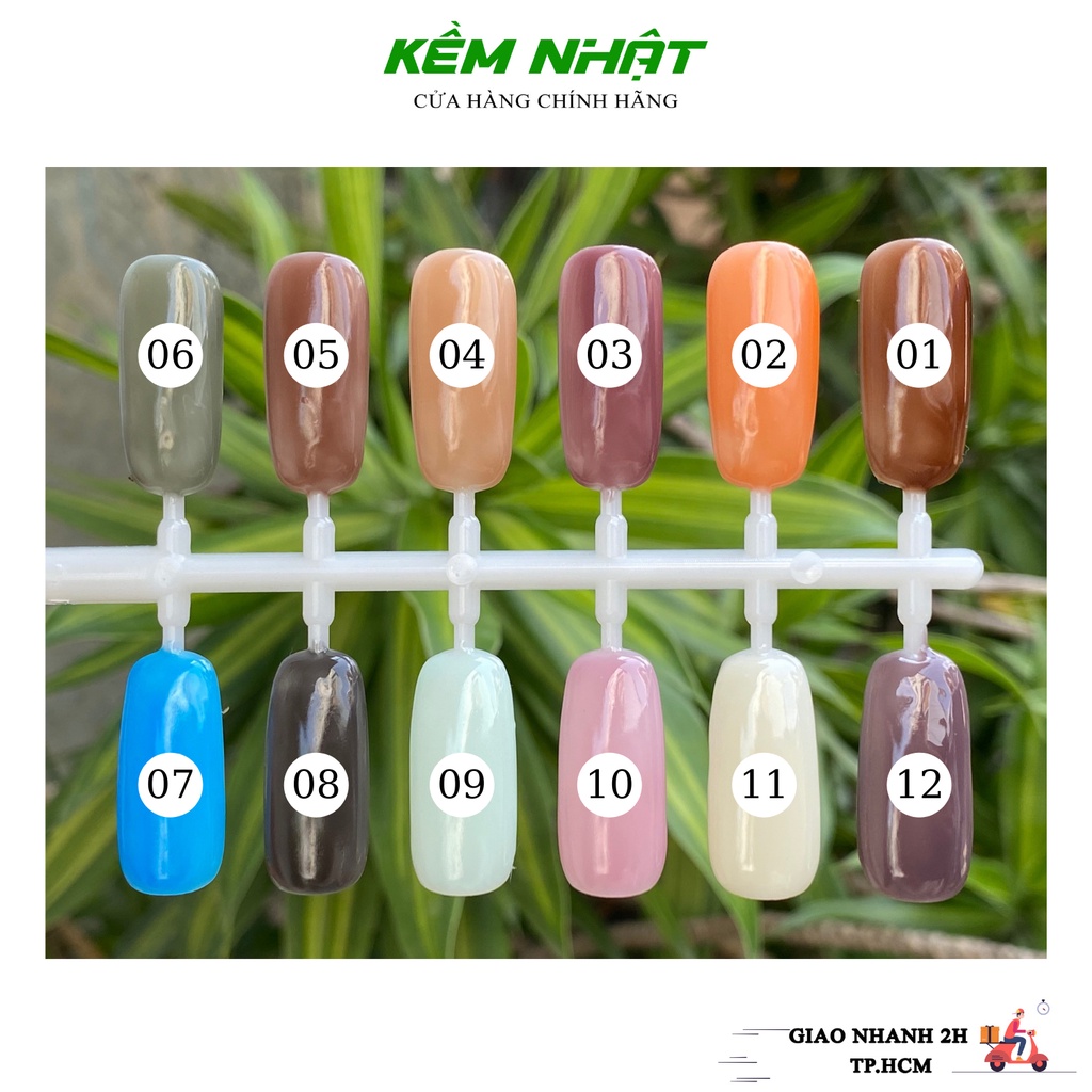 Sơn Thạch Bobo - Set 12 màu chính hãng