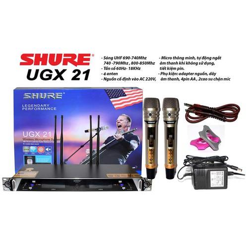 Micro không dây cao cấp Shure UGX21