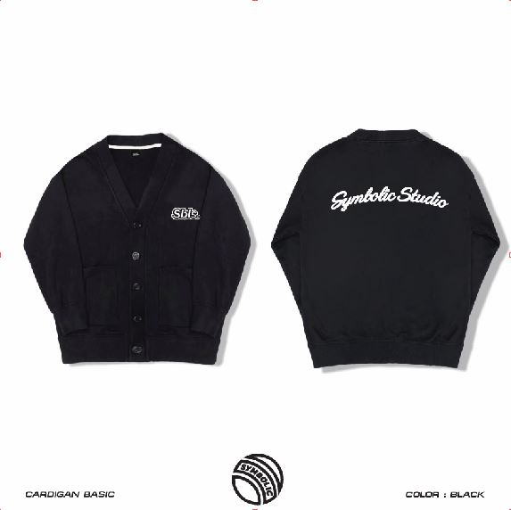 Áo Cardigan Basic Symbolic