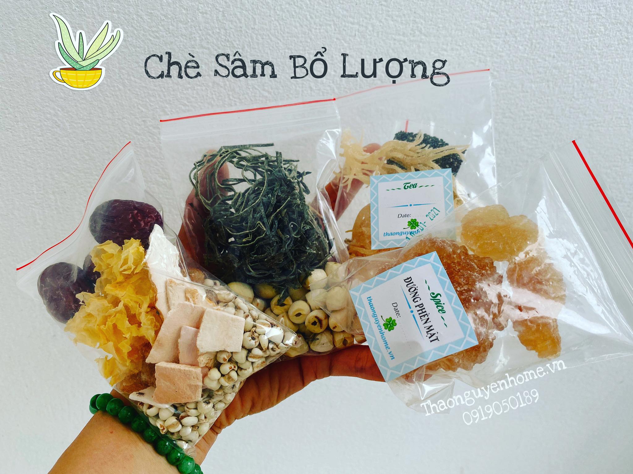 Chè sâm bồ lượng 1 gói dùng thử