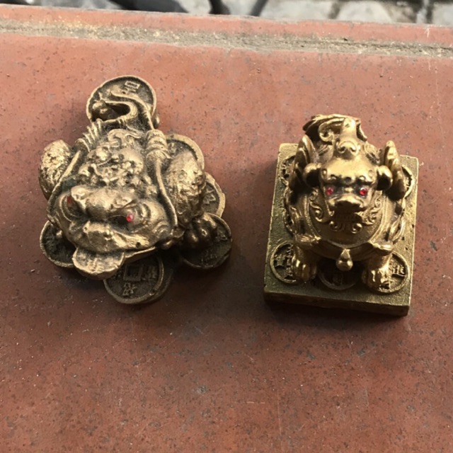 Cặp cóc + tỳ hưu phong thuỷ