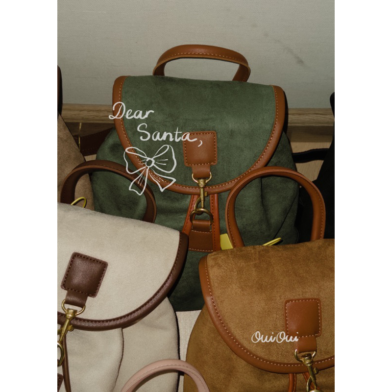 Chihagi Velvet Backpack - Balo Da Lộn Chihagi ( Ouithebrand )