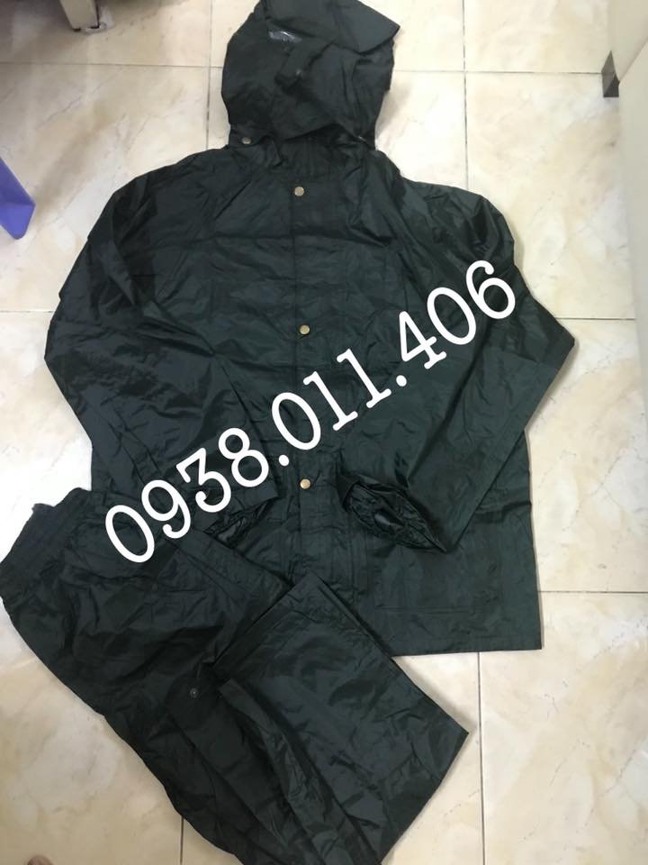 Áo Mưa Quân Nhu xanh đậm