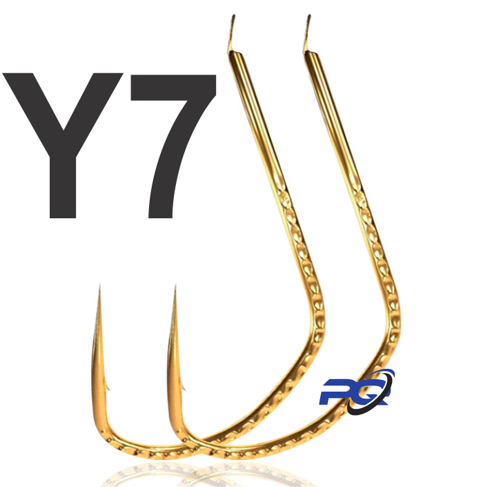 Hộp 10 Lưỡi Câu Cá Nanh Sói Mạ Vàng (Mã Y)