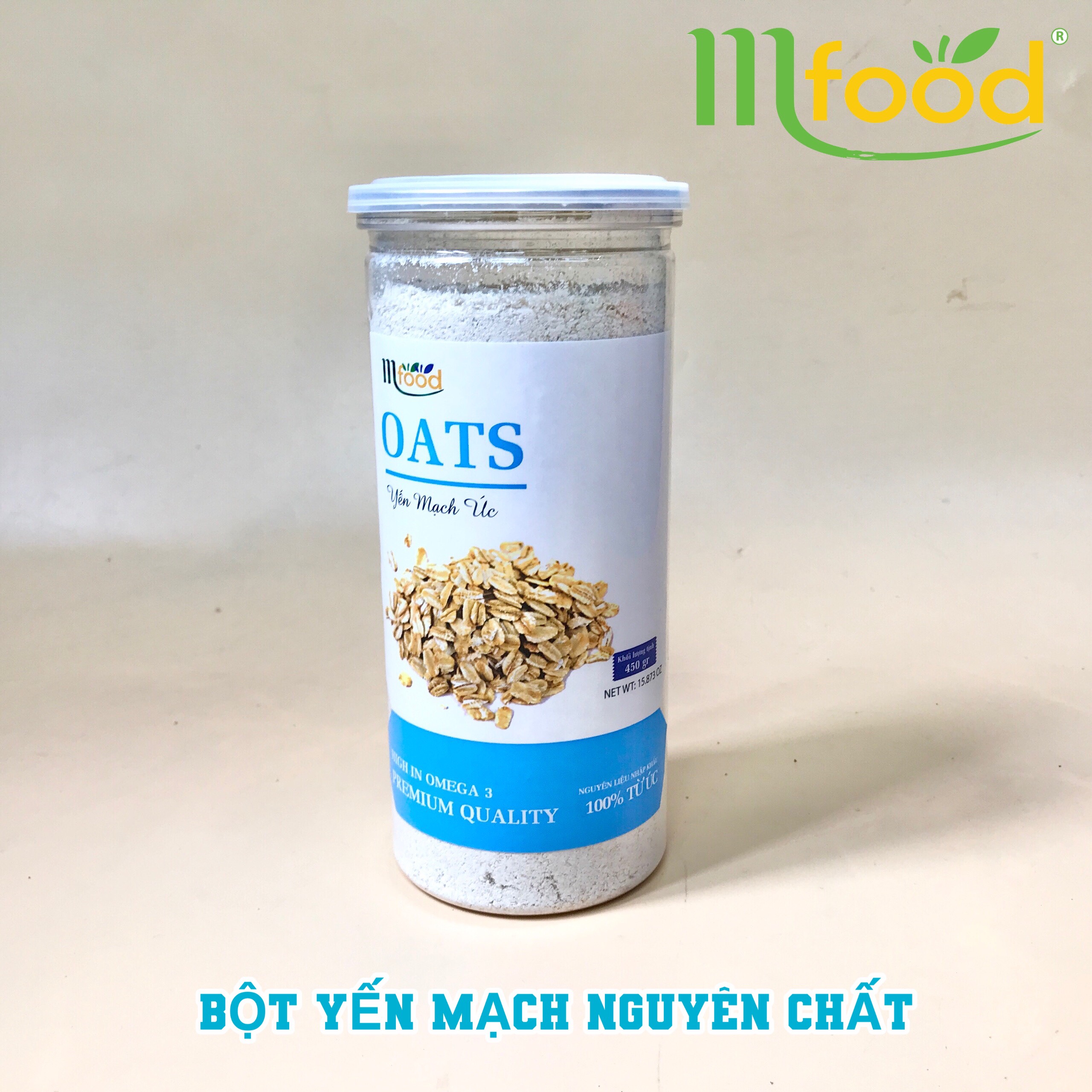 BỘT YẾN MẠCH NGUYÊN CÁM HỦ 450GR