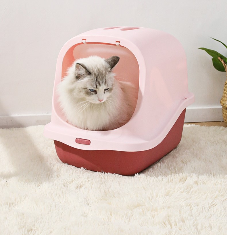 Nhà vệ sinh mèo hình trụ cho mèo - T3 PETS SHOP