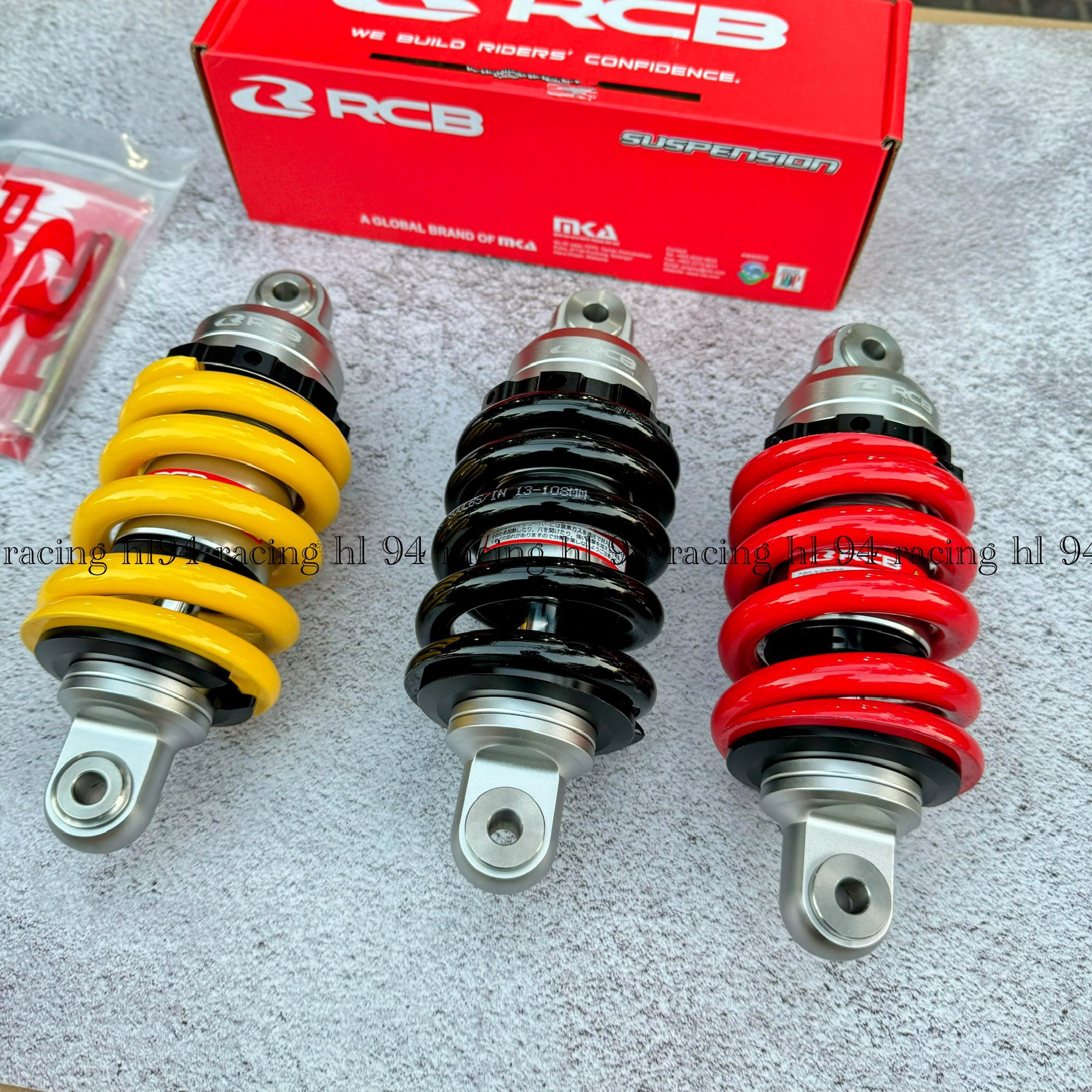 Phuộc RCB E2 Exciter 135-150 Chính hãng Malaysia