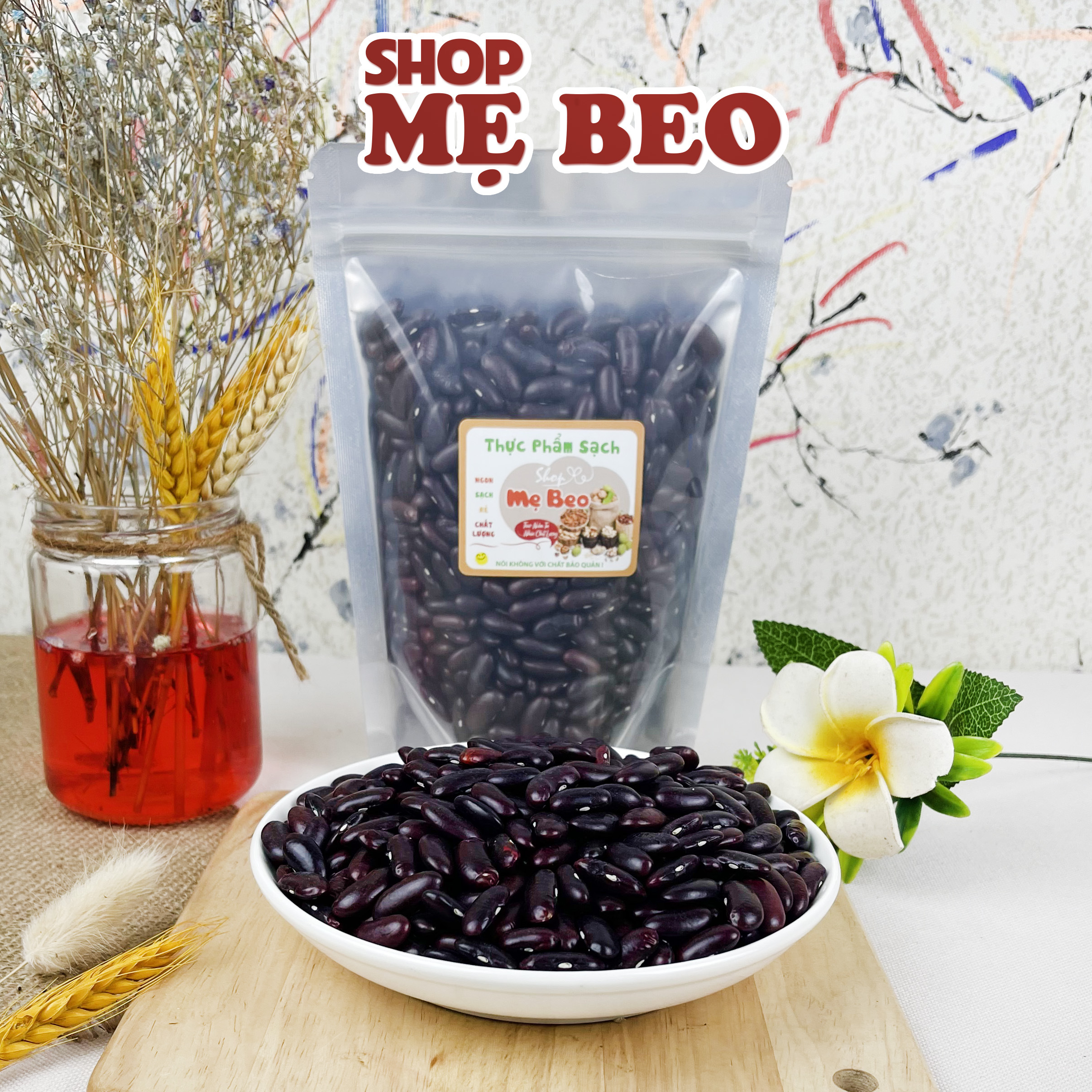 Hạt Đậu Đỏ To Sạch Shop Mẹ Beo