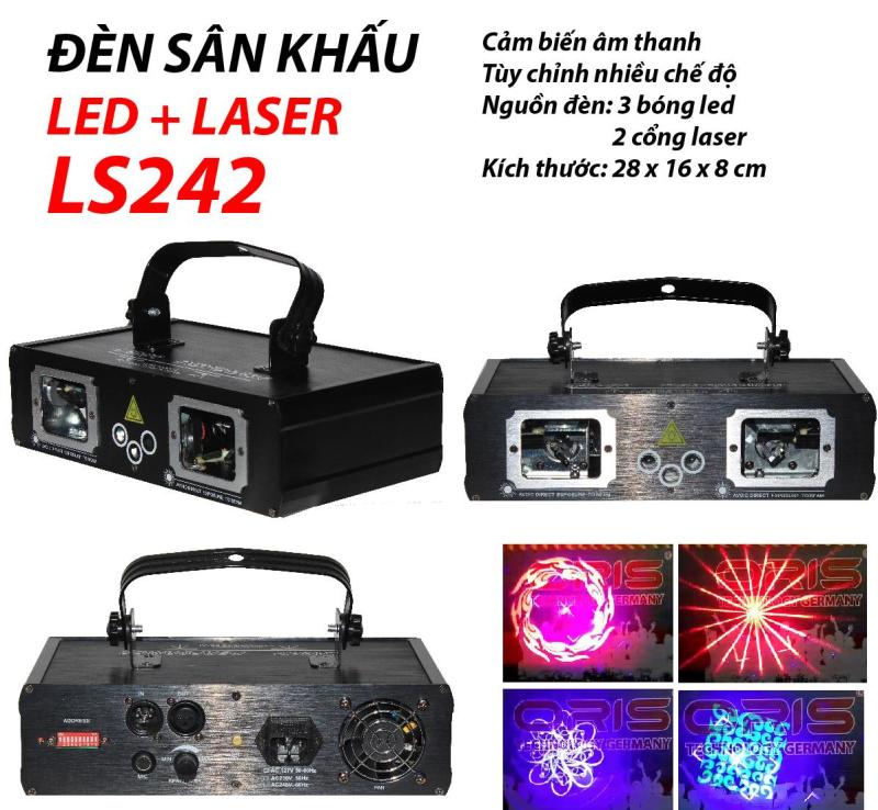 Đèn sân khấu Led + Laser LS242
