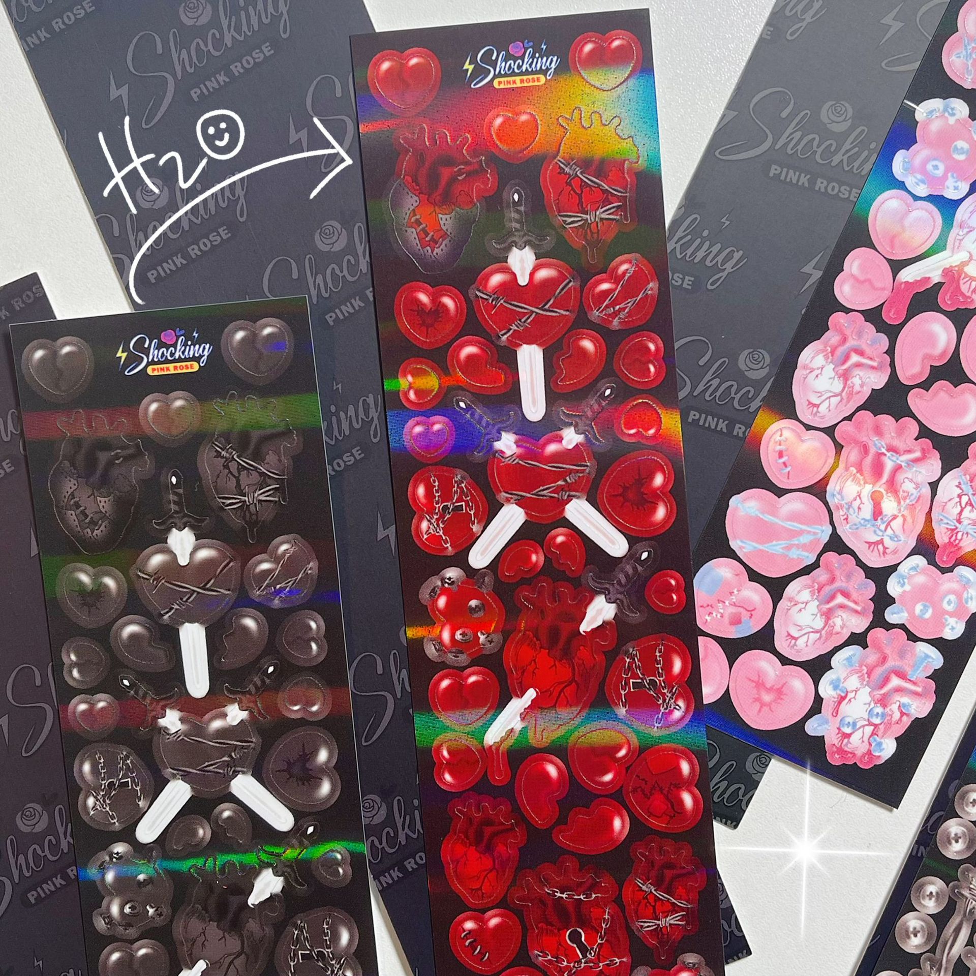 Sticker Trang Trí Xỏ Hạt