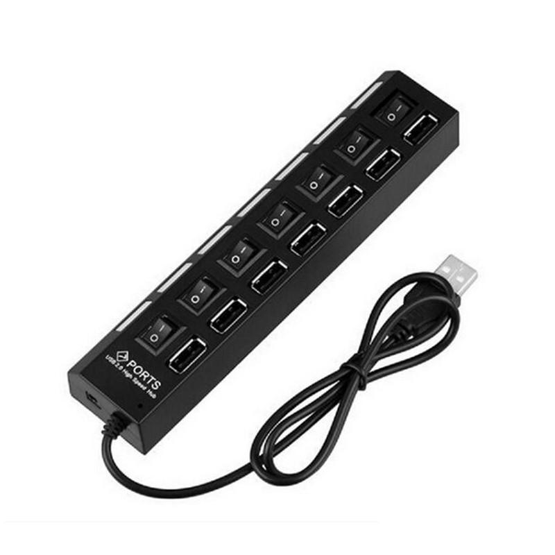 Hub usb công tắc 7 cổng