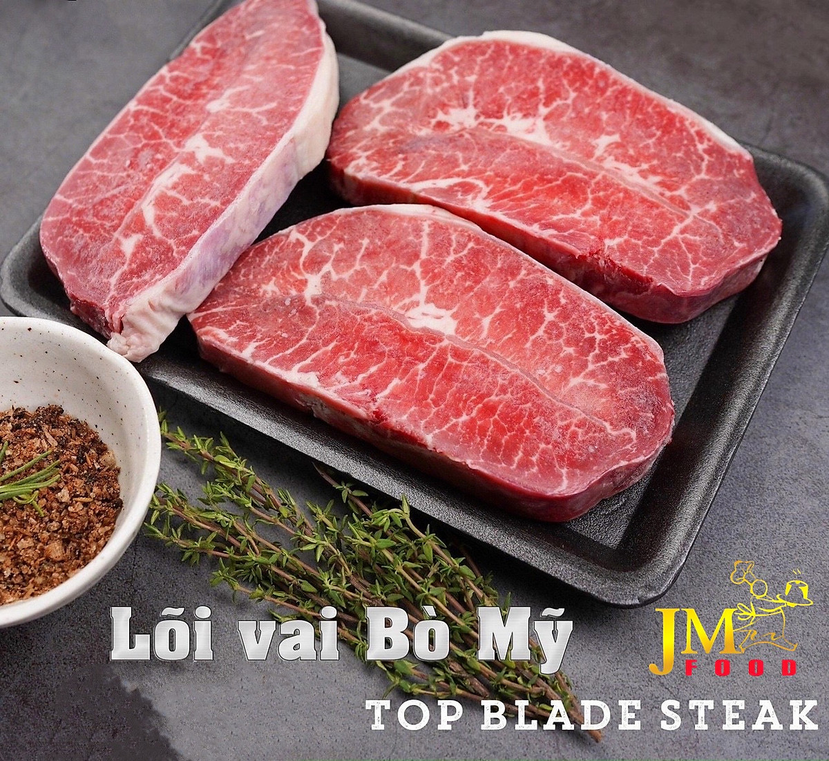 [Chỉ Giao HCM] - Lõi vai bò Mỹ - 1kg