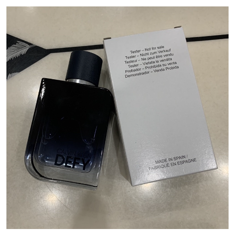 Nước hoa nam tester ck defy edp 100ml