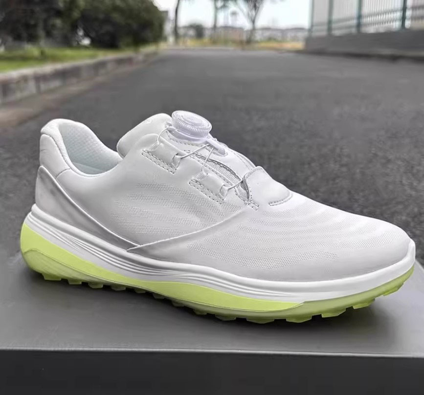 Giày Golf Nam Ecco Biom nút vặn, chất liệu da PU cao cấp, Không thấm nước. đế biom, êm chân không trơn trượt. giày gôn nam