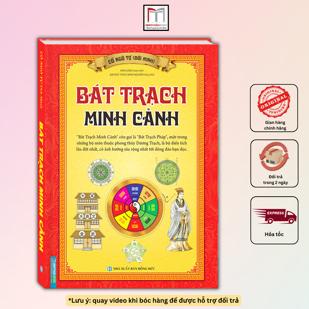 Sách - Bát trạch minh cảnh (bìa cứng)