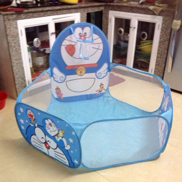 LỀU BÓNG HÌNH DOREMON (không kèm bóng)