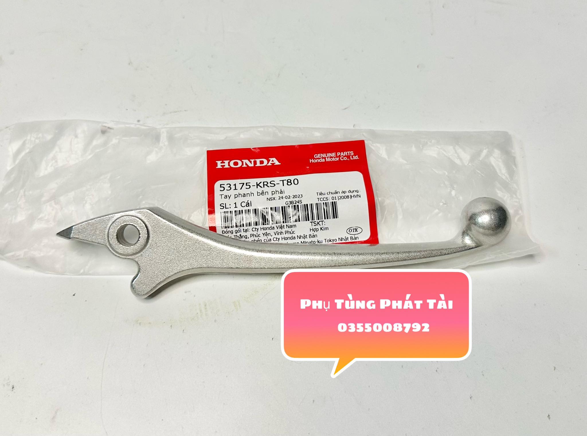 Tay Thắng Đĩa Wave RS - Blade - Neo Chính Hãng Honda