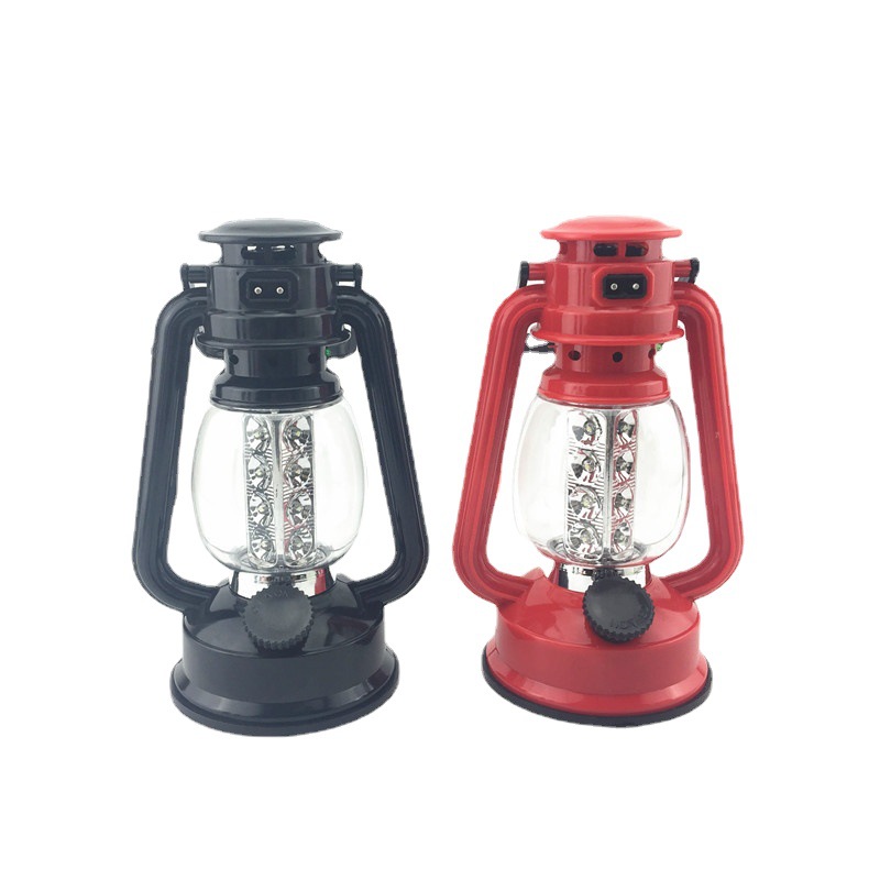 Portable Lamp table lamp multi nằn 16 led retro (bundled battery)