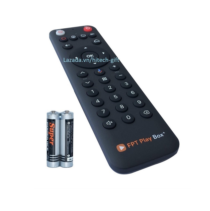Remote Điều Khiển FPT Play Box TV Nhận Giọng Nói Hộp Đầu Thu Tivi FPT Play Box+ 2019